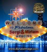 CARTEL WELCOME TO FABULOUS SERGI&MIRIAM WEDDING