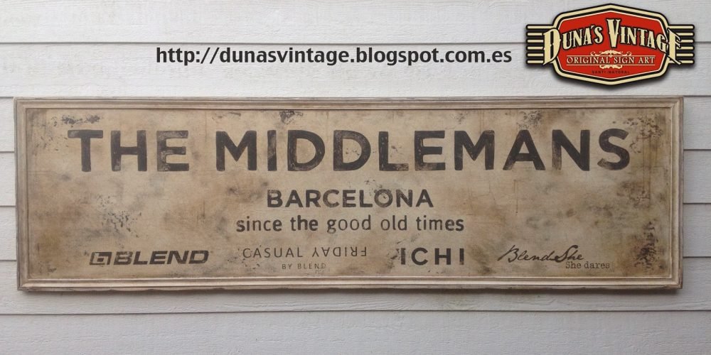 THE MIDDLEMANS BARCELONA, Duna´s Vintage.