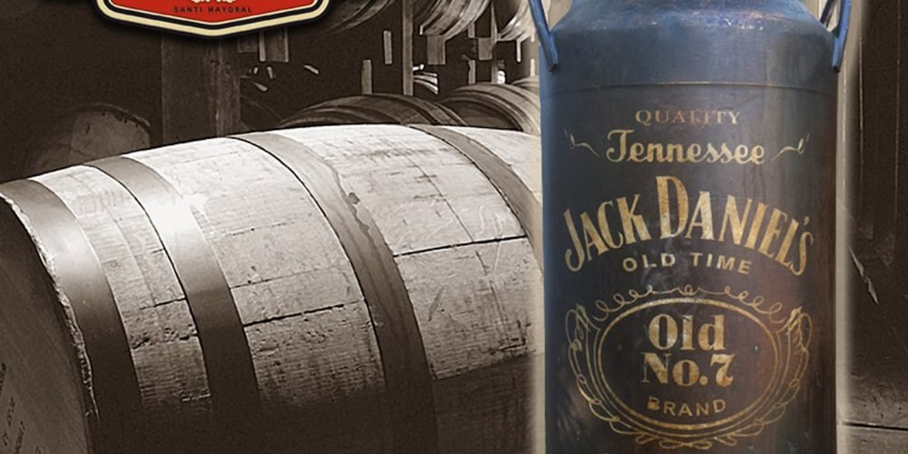 Lechera 40L. Jack Daniel´s, Duna´s Vintage.