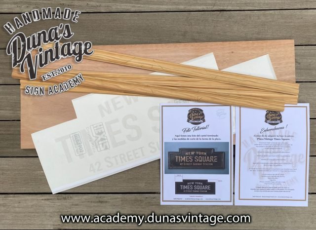 DUNA´S VINTAGE ACADEMY MATERIALES PARA LOS CURSOS