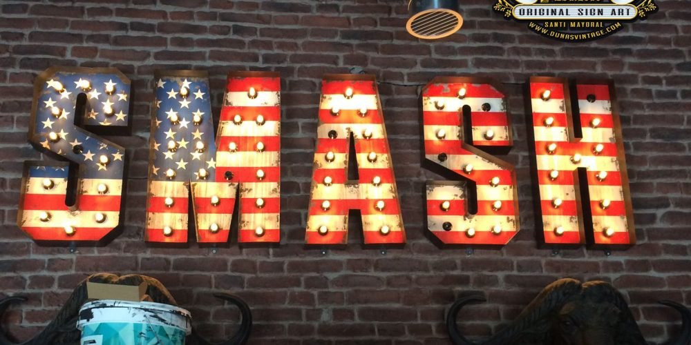 SMASH LETRAS ILUMINADAS