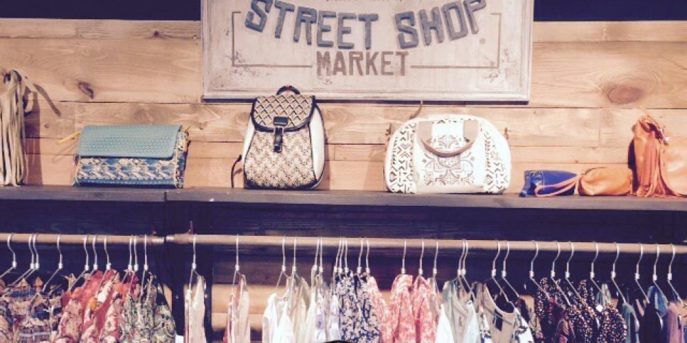 Cartel STREET SHOP MARKET, Duna´s Vintage.